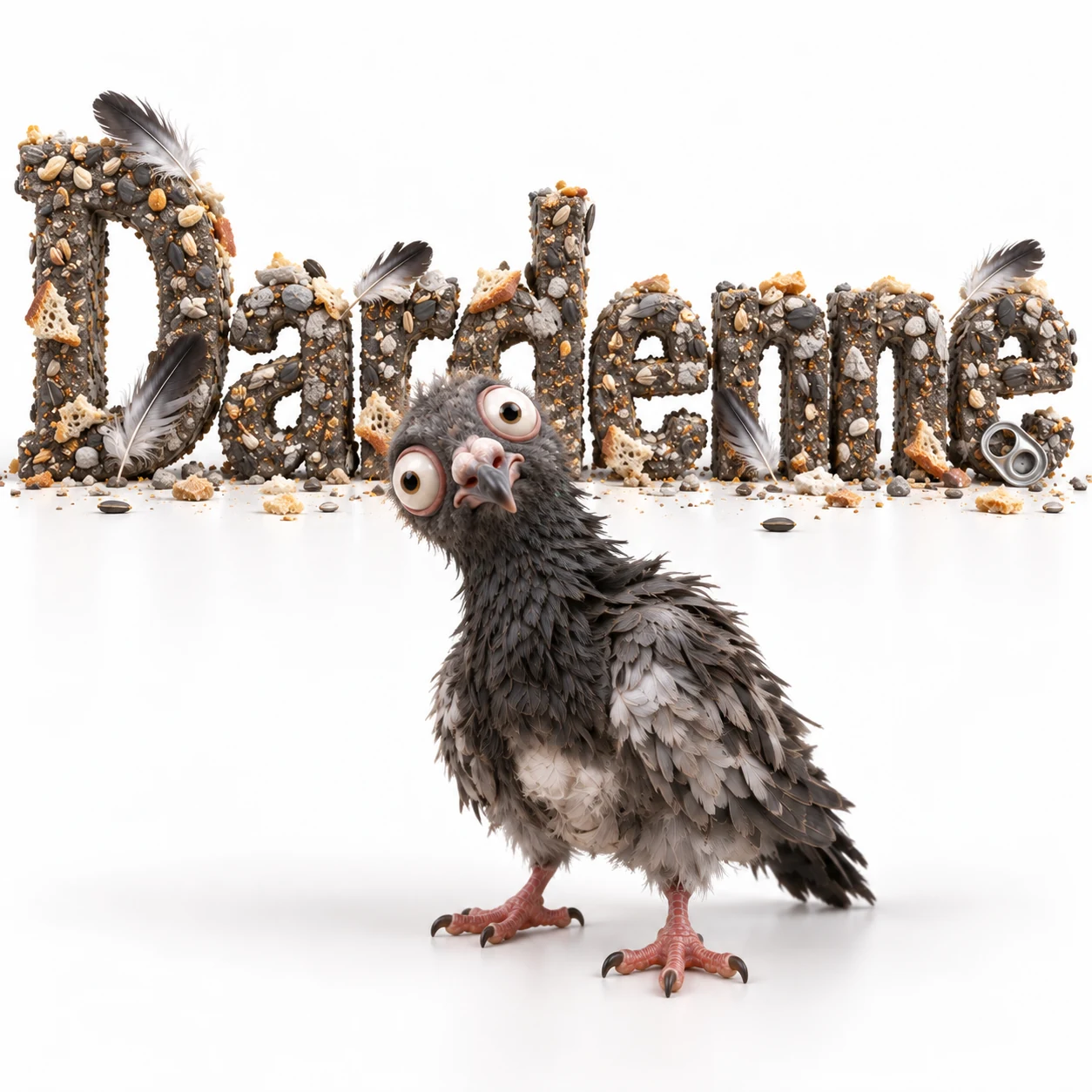 Portrait du pigeon